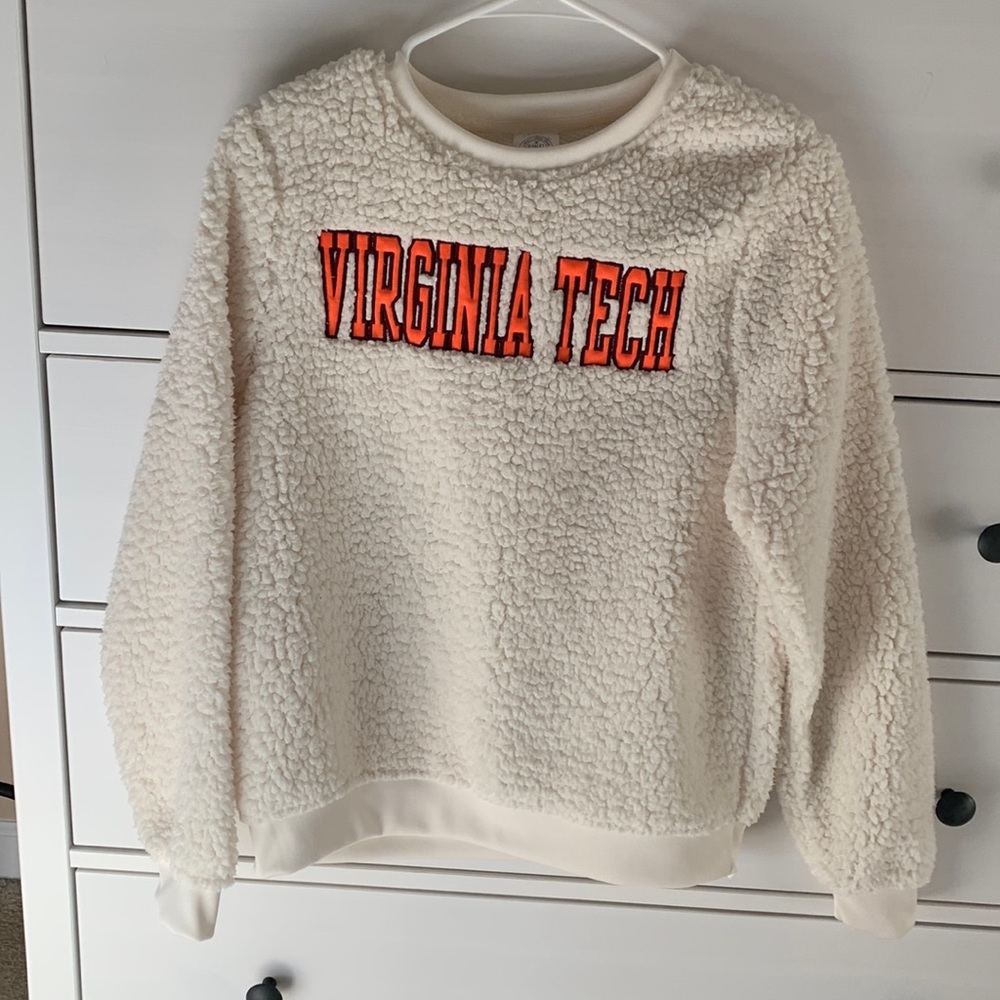 Virginia Tech Sherpa crew neck